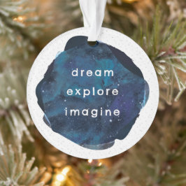 Dream Verken Beeld je in Inspirerend sterrenster Ornament