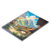 Dream Village Anime Style Notitieboek (Linkerzijde)