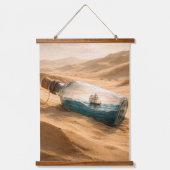 Dream Voyage Bottle Wall Art Hangend Wandkleed (Voorkant)