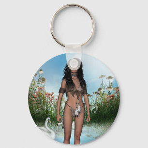 Dream Walker Indian Sleutelhanger