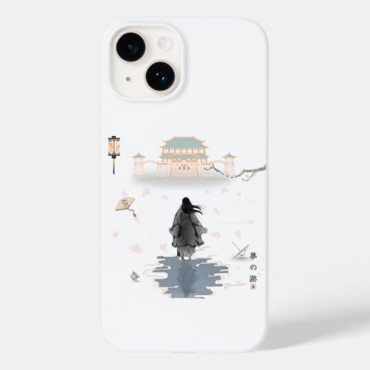 Dream Wandered-Calm Oriental Art Phone Case (Achterkant)