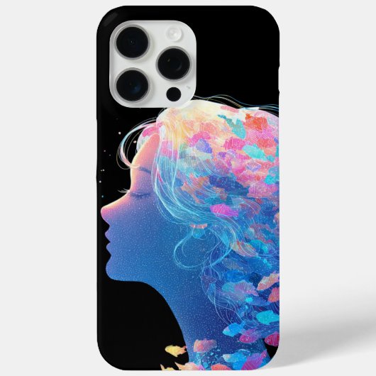 Dream Water Fish Neon Spirit Case-Mate iPhone Case (Achterkant)