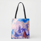 Dream Waterverf Art Tote Bag (Voorkant)