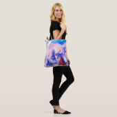 Dream Waterverf Art Tote Bag (Op model)