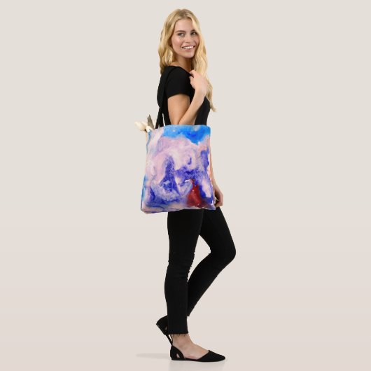 Dream Waterverf Art Tote Bag (Op model)