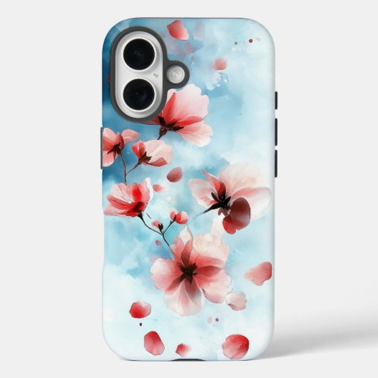 Dream Waterverf Blooming Sakura Telefoonhoesje Case-Mate iPhone Case (Achterkant)