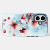 Dream Waterverf Blooming Sakura Telefoonhoesje Case-Mate iPhone Case (Achterkant (horizontaal))
