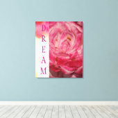 DREAM Waterverf Canvas Wrap Afdruk (Insitu (Houten vloer))