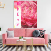 DREAM Waterverf Canvas Wrap Afdruk (Insitu (Woonkamer))