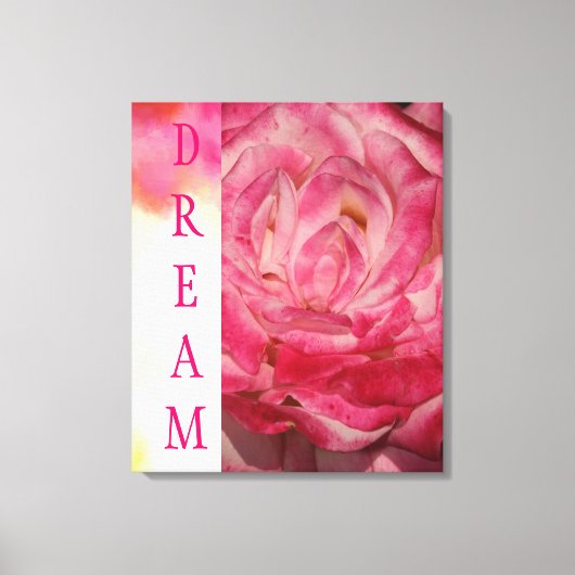 DREAM Waterverf Canvas Wrap Afdruk (Voorkant)