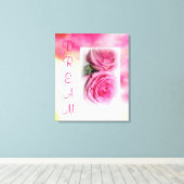 DREAM Waterverf Canvas Wrap Afdruk (Insitu (Houten vloer))