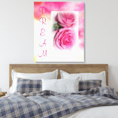 DREAM Waterverf Canvas Wrap Afdruk (Insitu (Slaapkamer))