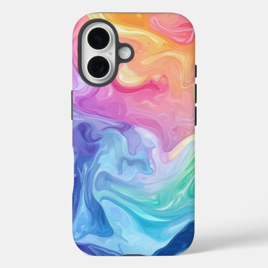 Dream Waterverf Flow Abstracte telefoonhoes Case-Mate iPhone Case (Achterkant)