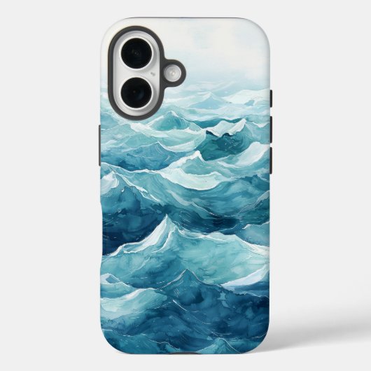 Dream Waterverf Ocean Wave Telefoonhoesje Case-Mate iPhone Case (Achterkant)