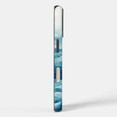 Dream Waterverf Ocean Wave Telefoonhoesje Case-Mate iPhone Case (Achterkant / Rechts)