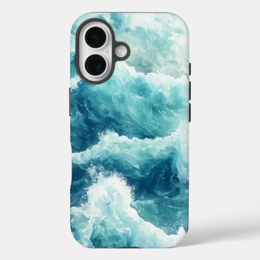 Dream Waterverf Wave Motion Telefoonhoes Case-Mate iPhone Case (Achterkant)