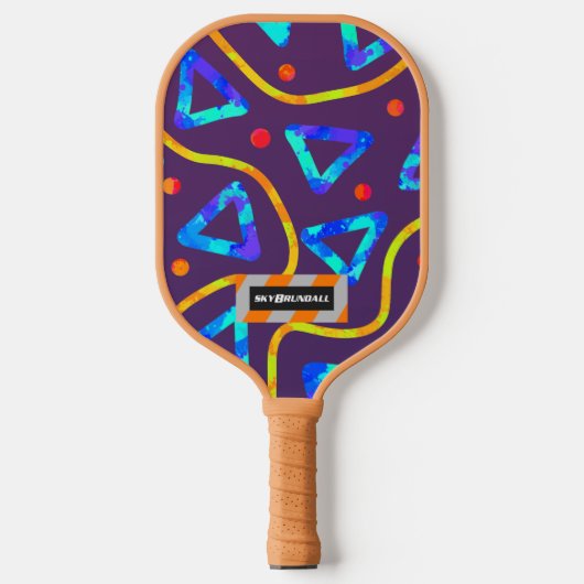 Dream Wave Festival - Arcade Crunch 1 Pickleball Paddle (Voorkant)