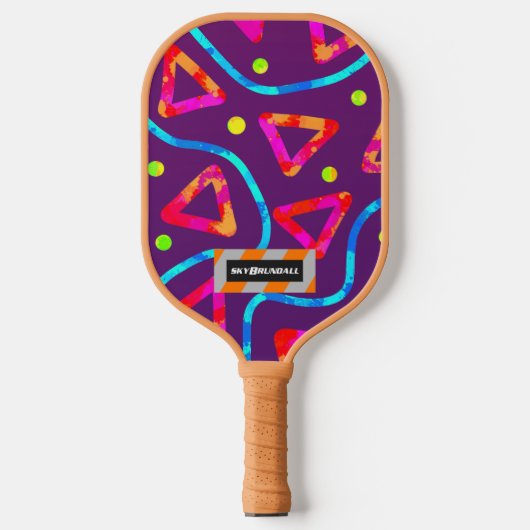 Dream Wave Festival - Arcade Crunch 2 Pickleball Paddle (Voorkant)