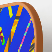 Dream Wave Festival - California Tiger Pickleball Paddle (Links Detail)