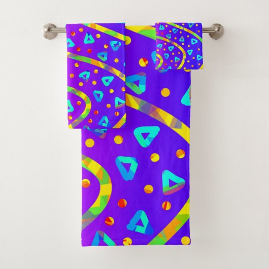 Dream Wave Festival - Cool Candy Rain Bad Handdoek (Insitu)