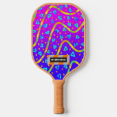 Dream Wave Festival - Cool Candy Rain Pickleball Paddle (Voorkant)