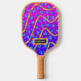 Dream Wave Festival - Cool Candy Rain Pickleball Paddle