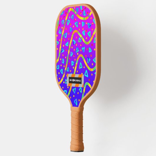 Dream Wave Festival - Cool Candy Rain Pickleball Paddle (Links)