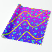 Dream Wave Festival - Cool Snoep Rain Cadeaupapier (Uitgerold)
