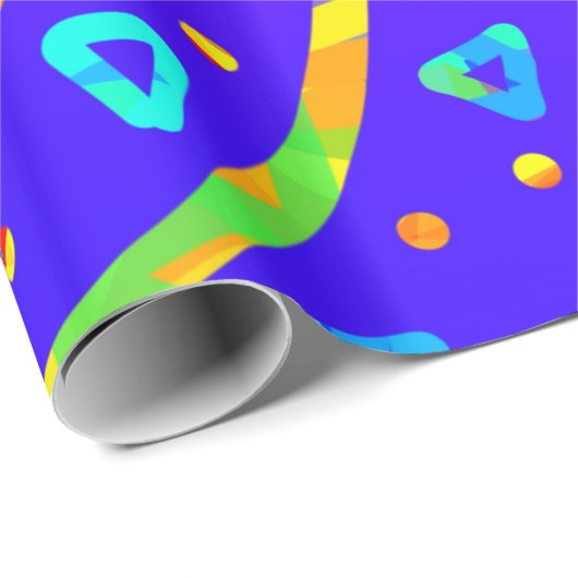 Dream Wave Festival - Cool Snoep Rain Cadeaupapier (Rol Hoek)