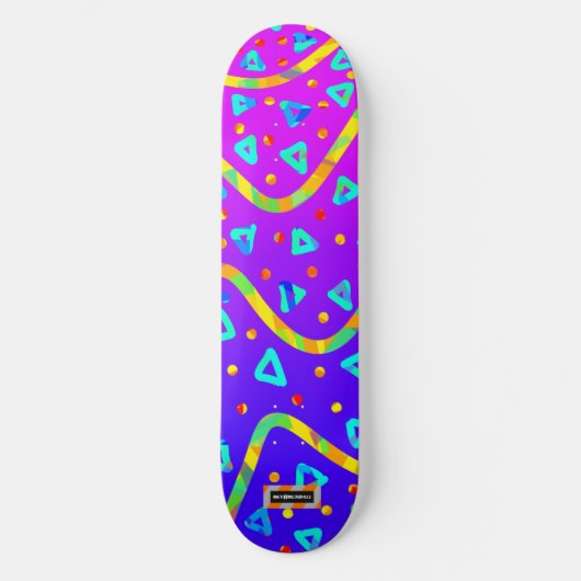 Dream Wave Festival - Cool Snoep Rain Persoonlijk Skateboard (Voorkant)