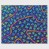 Dream Wave Festival - Electric Crumble 1 Cadeaupapier (Vlak)