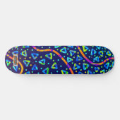 Dream Wave Festival - Electric Crumble 1 Persoonlijk Skateboard (Horizontaal)