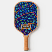 Dream Wave Festival - Electric Crumble 1 Pickleball Paddle (Voorkant)