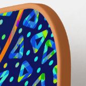 Dream Wave Festival - Electric Crumble 1 Pickleball Paddle (Links Detail)