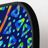 Dream Wave Festival - Electric Crumble 1 Pickleball Paddle (Links Detail)