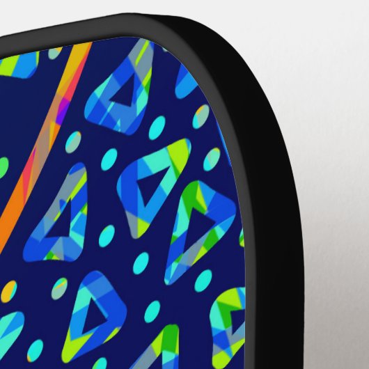 Dream Wave Festival - Electric Crumble 1 Pickleball Paddle (Links Detail)