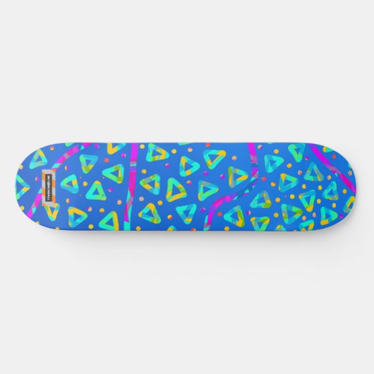 Dream Wave Festival - Electric Crumble 8 Persoonlijk Skateboard (Horizontaal)