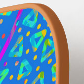 Dream Wave Festival - Electric Crumble 8 Pickleball Paddle (Links Detail)