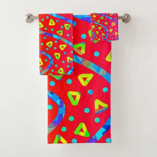 Dream Wave Festival - Warm Candy Rain Bad Handdoek (Insitu)