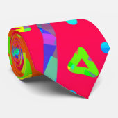 Dream Wave Festival - Warm Snoep Rain Stropdas (Opgerold)