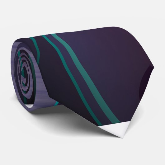 Dream Waves Necktie Stropdas (Opgerold)