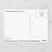 Dream Way, Cicero Il. Neon Sign Post Card Briefkaart (Achterkant)