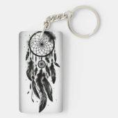 "Dream Weaver Charm: Acryl Key Delight" Sleutelhanger (achterkant)