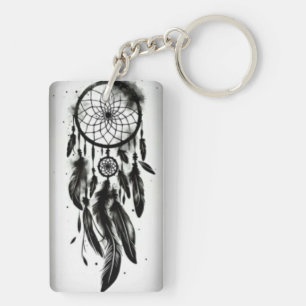 "Dream Weaver Charm: Acryl Key Delight" Sleutelhanger