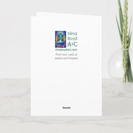 Dream wenskaart bedankkaart (Achterkant)