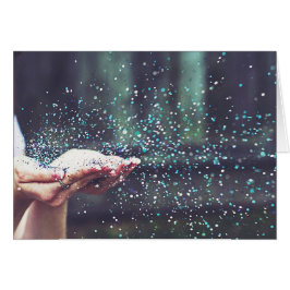 Dream Whimsical Party Sparkle Bgloing Glitter Art