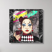 Dream Wild Gothic Girl Canvas Afdruk (Voorkant)