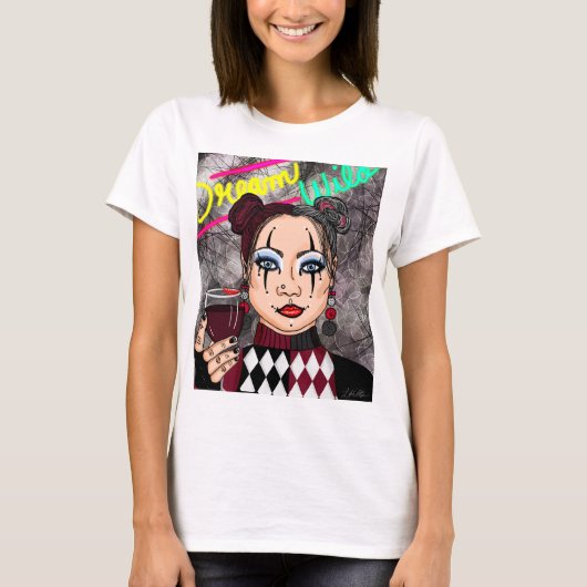Dream Wild Gothic Girl T-shirt (Voorkant)