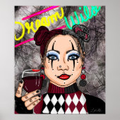 Dream Wild | Gothic Lady Poster (Voorkant)