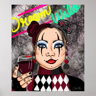 Dream Wild   Gothic Lady Poster